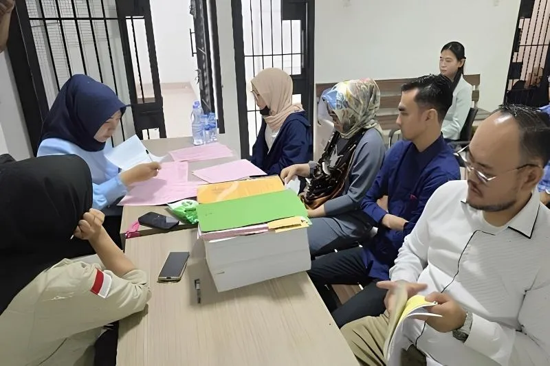 Tiga orang tersangka kasus tindak pidana perdagangan orang (TPPO) jaringan internasional Bahrain