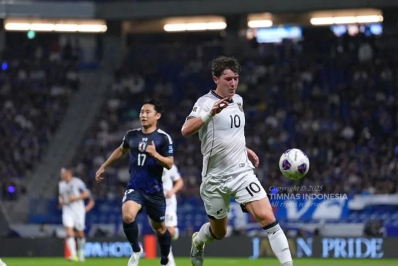 Timnas Indonesia lawan Jepang di Stadion Suita Osaka