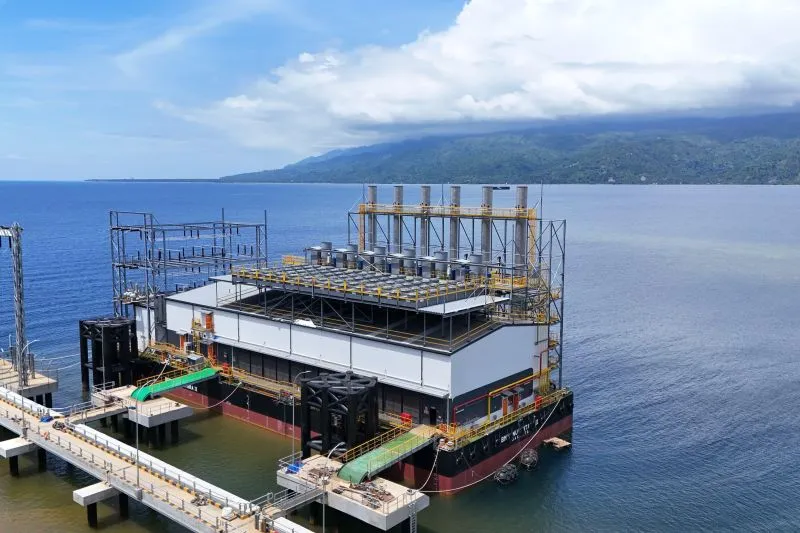 Kapal pembangkit listrik atau Barge Mounted Power Plant (BMPP) Nusantara 2