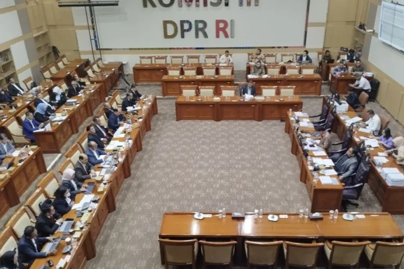Komisi III DPR RI rapat dengan LPSK dan Peradi untuk dengar masukan soal RUU KUHAP