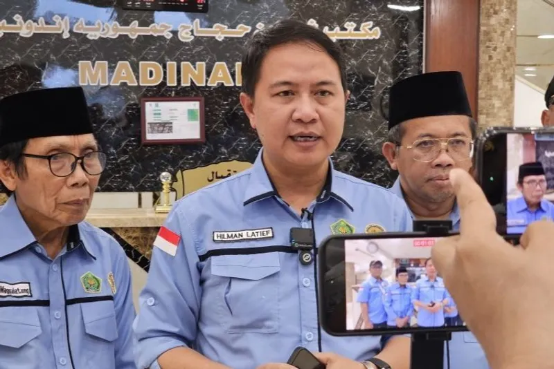 Direktur Jenderal (Dirjen) Penyelenggaraan Haji dan Umrah Kementerian Agama Hilman Latief