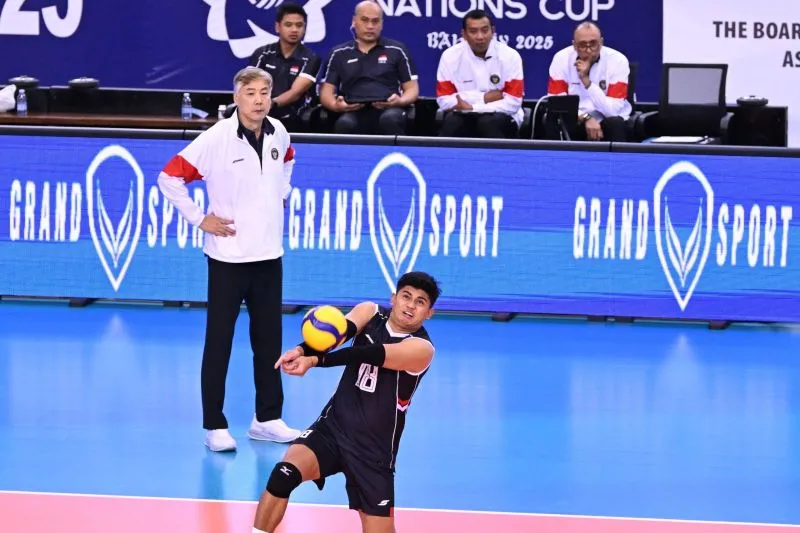 Libero tim nasional voli putra Indonesia Roby Rahmanto