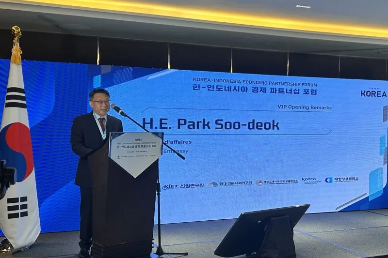 Kuasa Usaha Kedutaan Besar Korea Selatan untuk Indonesia Park Soo-Deok