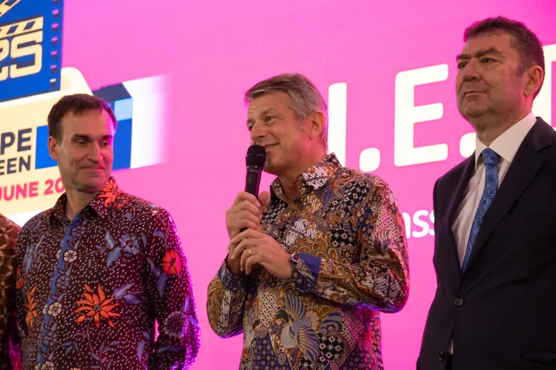 Sambutan dari H E Denis Chaibi, Duta Besar Uni Eropa untuk Indonesia
