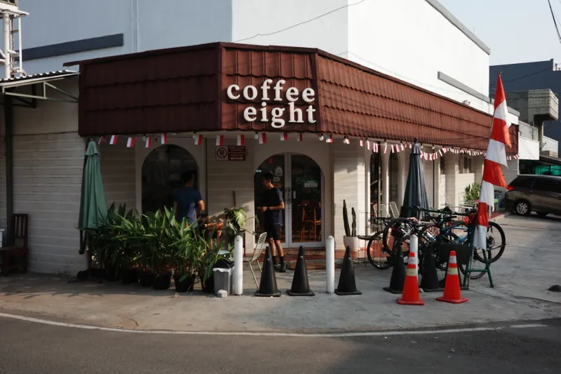 Coffee Eight Front by Faris Yunus