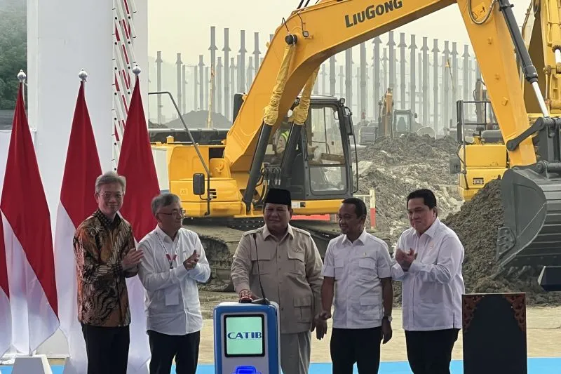 Proyek Ekosistem Industri Baterai Kendaraan Listrik Terintegrasi Konsorsium ANTAM-IBC-CBL