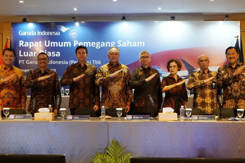 Jajaran Dewan Komisaris dan Direksi PT Garuda Indonesia Tbk
