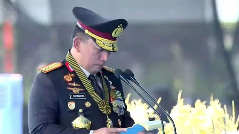Kapolri Jenderal Polisi Listyo Sigit Prabowo 