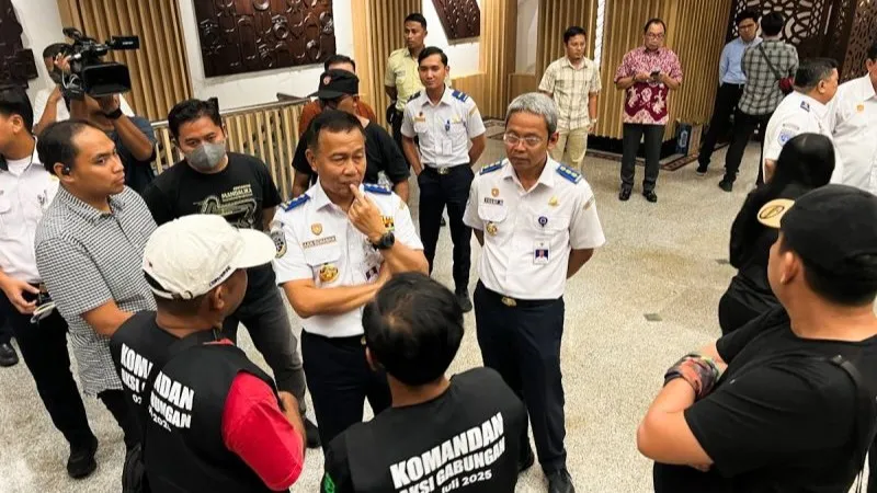 Direktur Jenderal Perhubungan Darat Kementerian Perhuhungan (Kemenhub) Aan Suhanan