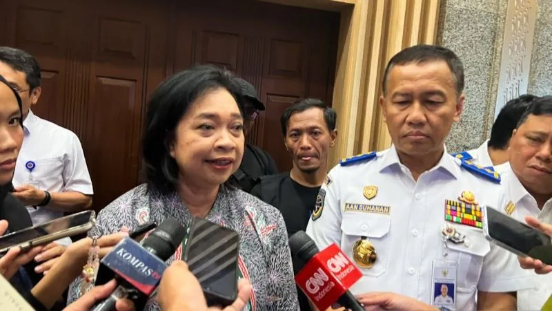 Asisten Deputi Konektivitas Darat dan Perkeretaapian di Kemenko Infra Hermin Esti Setyowati