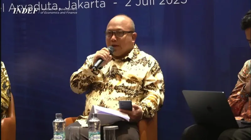 Ekonom senior Indef Tauhid Ahmad