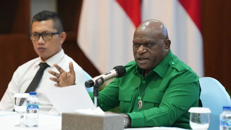 Menteri Hak Asasi Manusia (HAM) Natalius Pigai