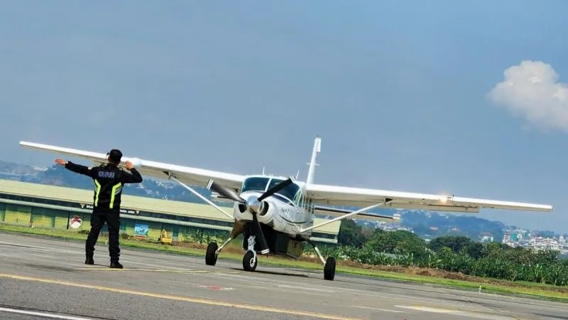 Pesawat Susi Air rute Semarang-Karimunjawa