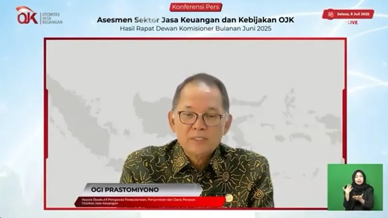 Kepala Eksekutif Pengawas Perasuransian, Penjaminan, dan Dana Pensiun (PPDP) OJK Ogi Prastomiyono