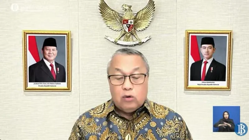 Gubernur Bank Indonesia (BI) Perry Warjiyo