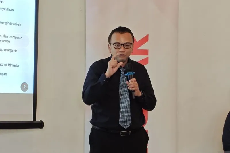 Direktur Strategi dan Kebijakan Infrastruktur Digital Kementerian Komdigi Denny Setiawan