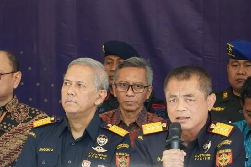 Direktur Jenderal Bea dan Cukai Djaka Budhi Utama 