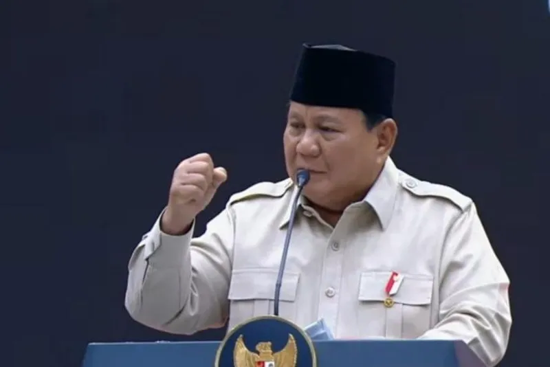 Presiden RI Prabowo Subianto