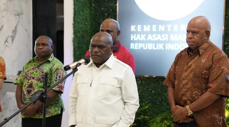 Menteri Hak Asasi Manusia (HAM) Natalius Pigai