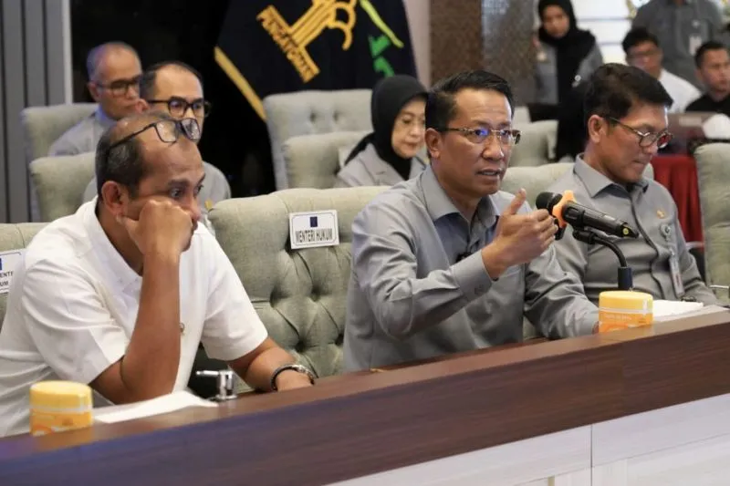 Menkum Supratman Andi Agtas 