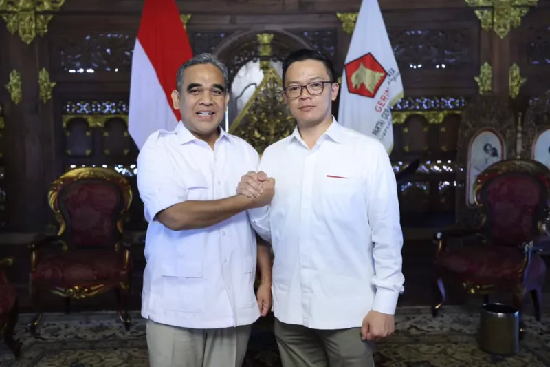 Ahmad Muzani bersama Sugiono 