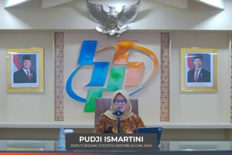 Deputi Bidang Statistik Distribusi dan Jasa BPS Pudji Ismartini 