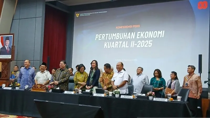 Sejumlah menteri Kabinet Merah Putih 