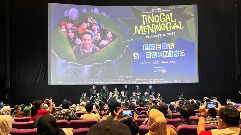 Press Screening Film Tinggal Meninggal yang disutradai Kristo Imannuel