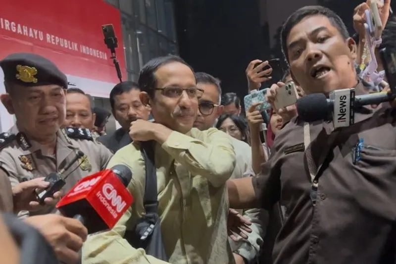 Mantan Menteri Pendidikan, Kebudayaan, Riset, dan Teknologi Nadiem Anwar Makarim 
