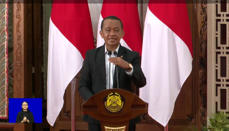 Menteri Energi dan Sumber Daya Mineral (ESDM) Bahlil Lahadalia