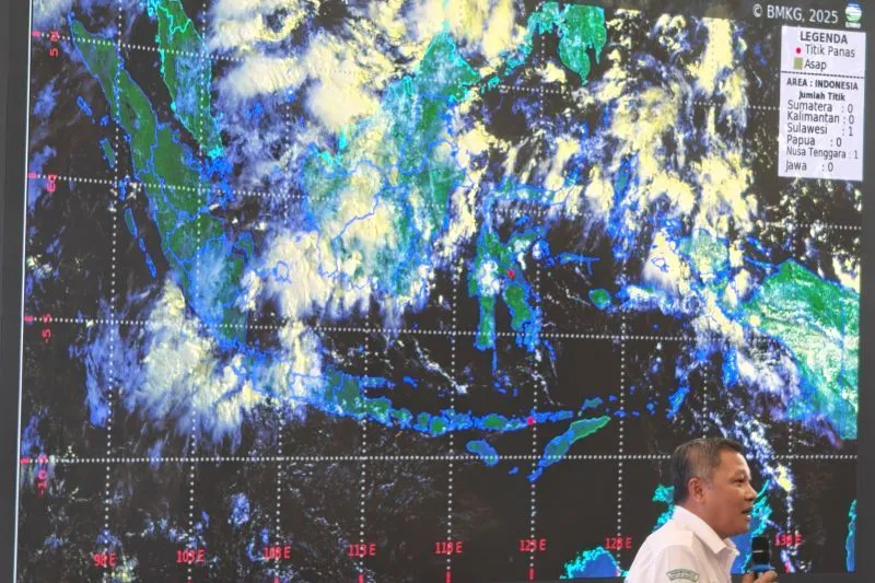 Deputi Bidang Meteorologi BMKG Guswanto 