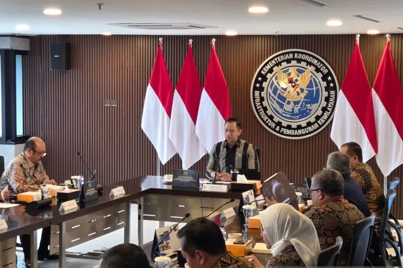 Menteri Koordinator Bidang Infrastruktur dan Pembangunan Kewilayahan Agus Harimurti Yudhoyono (AHY)