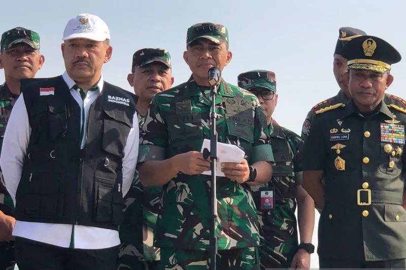 Sekretaris Jenderal Kementerian Pertahanan (Letjen) TNI Tri Budi Utomo 