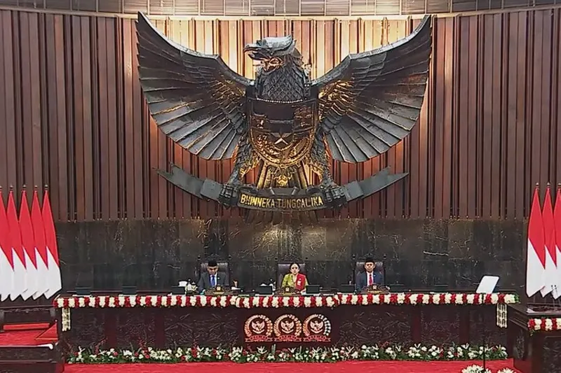 Suasana Sidang Tahunan MPR RI dan Sidang Bersama DPR-DPD RI Tahun 2025 