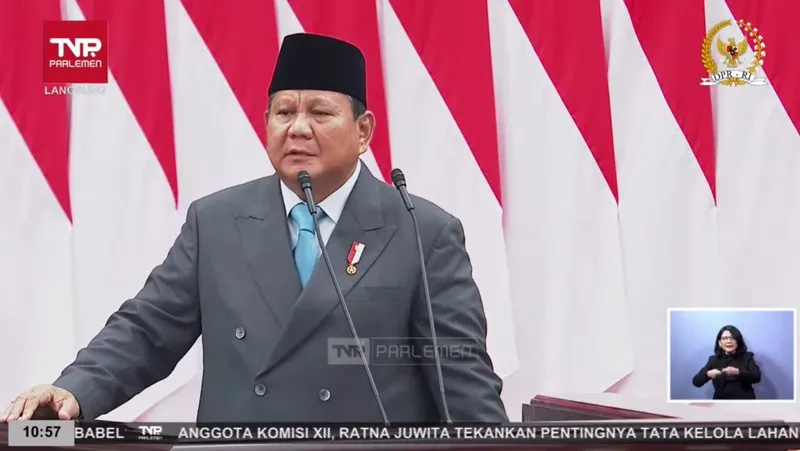 Presiden Prabowo Subianto 