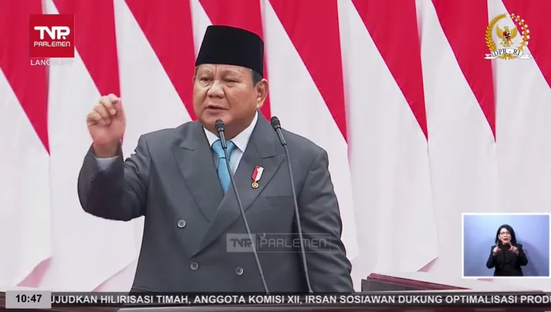 Presiden Prabowo Subianto 