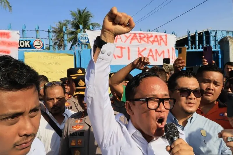 Wakil Menteri Ketenagakerjaan (Wamenaker) RI Immanuel Ebenezer Gerungan