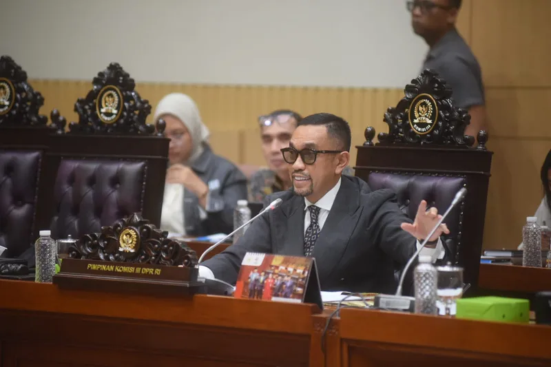 Wakil Ketua Komisi III DPR RI Ahmad Sahroni 