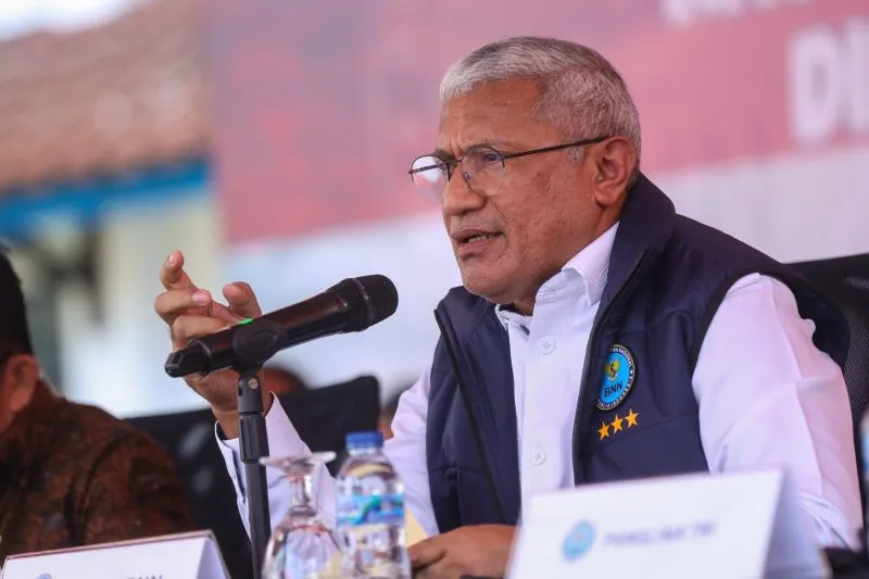 Kepala BNN RI Komjen Pol. Marthinus Hukom