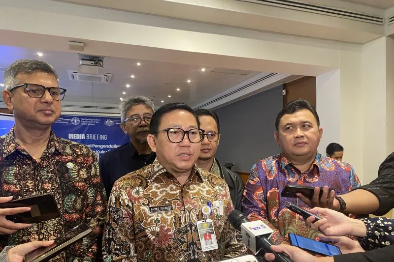 Direktur Jenderal Peternakan dan Kesehatan Hewan Kementan Agung Suganda