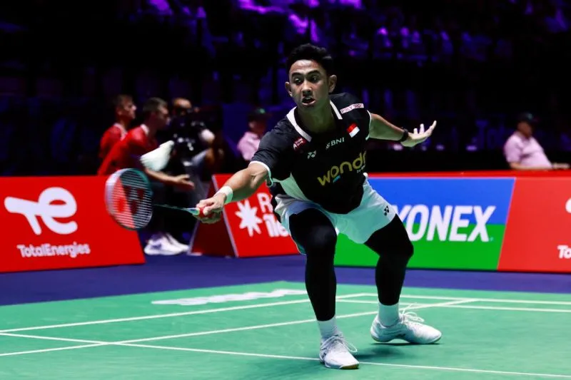 Tunggal putra Indonesia Alwi Farhan 