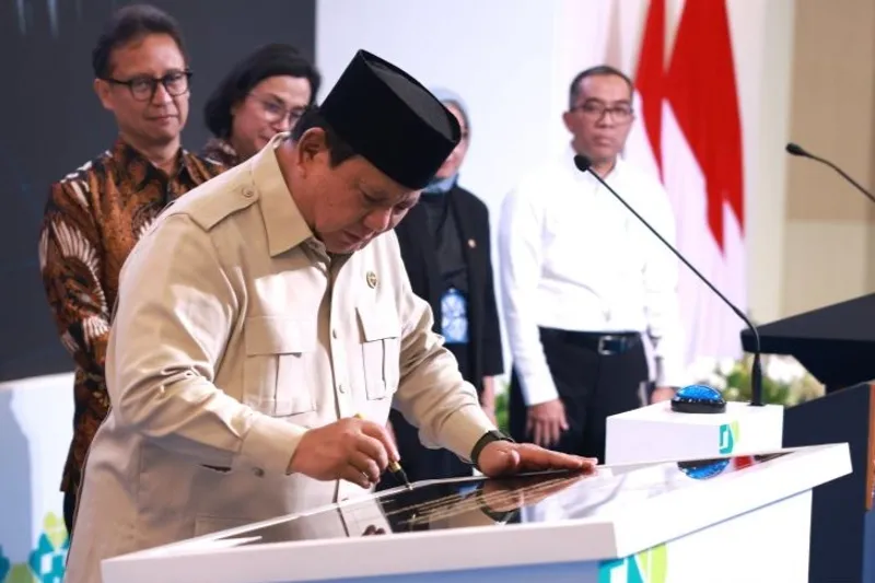 Presiden Prabowo Subianto meresmikan RSPON