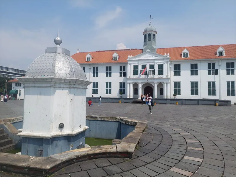 Suasana kawasan Kota Tua Jakarta