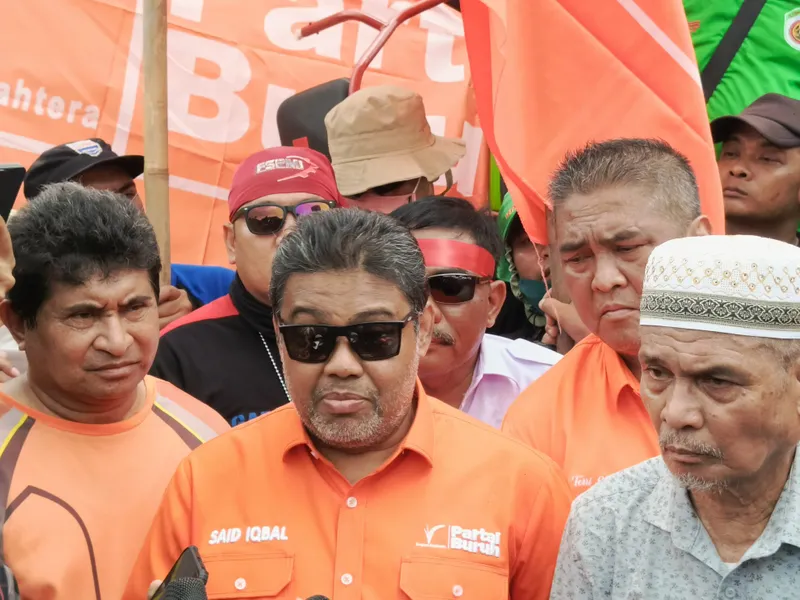 Presiden Konfederasi Serikat Pekerja Indonesia (KSPI) sekaligus Presiden Partai Buruh, Said Iqbal
