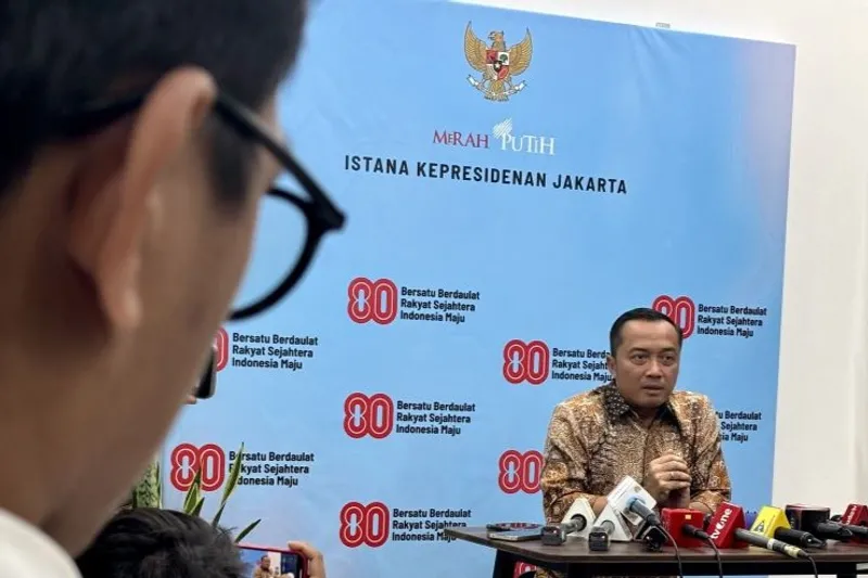 Menteri Sekretaris Negara Prasetyo Hadi