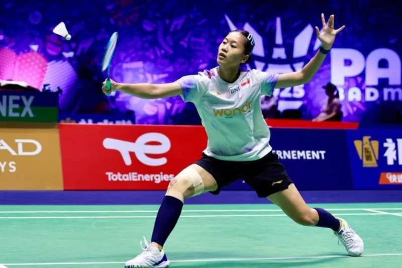 Pebulu tangkis tunggal putri Indonesia Putri Kusuma Wardani 
