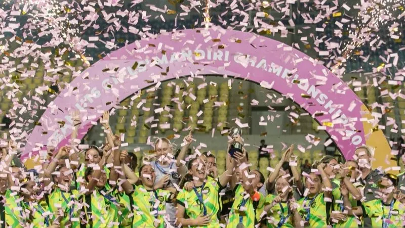 Pesepak bola Timnas putri Australia menjuarai ASEAN Putri U-16 