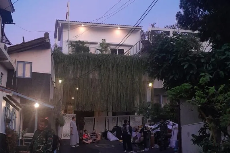 kediaman Menteri Keuangan Sri Mulyani