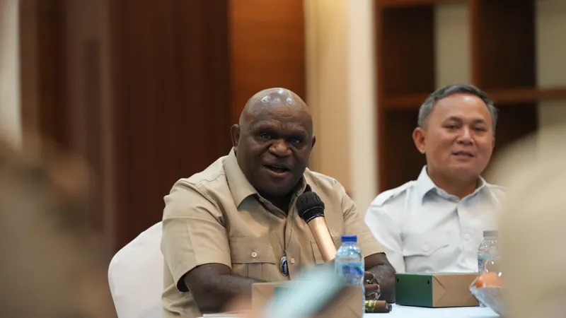 Menteri Hak Asasi Manusia Natalius Pigai
