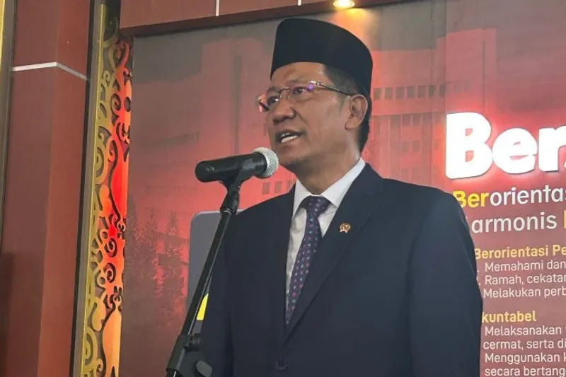 Menteri Hukum Supratman Andi Agtas 